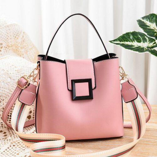 JTF2042-pink Tas Selempang Fashion Wanita Cantik Import Terbaru