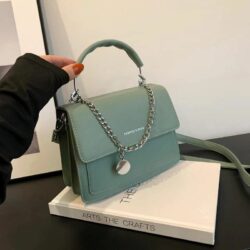 JTF2356-green Tas Handbag Selempang Import Wanita Elegan