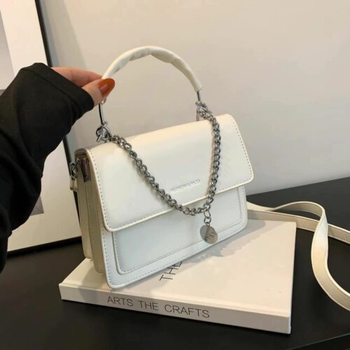 JTF2356-white Tas Handbag Selempang Import Wanita Elegan