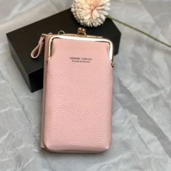 JTF23934-pink Tas Dompet HP Sling Wanita Cantik Import