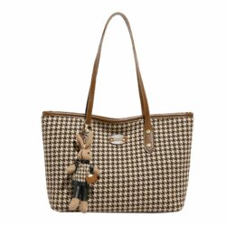 JTF2829-khaki Tas Shoulder Bag Wanita Fashion Import Gantungan Boneka