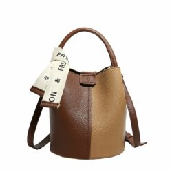 JTF2833-khaki Tas Handbag Selempang Fashion Wanita 2in1 Import