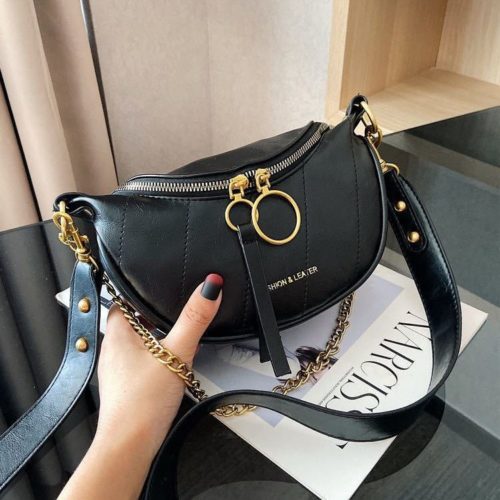 JTF30337 IDR.72.000  MATERIAL PU SIZE L15XH14XW6CM WEIGHT 350GR COLOR BLACK