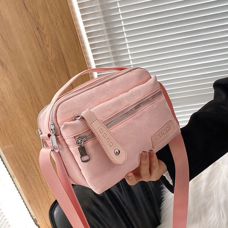 JTF3380 IDR.65.000 MATERIAL OXFORD SIZE L26XH16XW9CM WEIGHT 390GR COLOR PINK