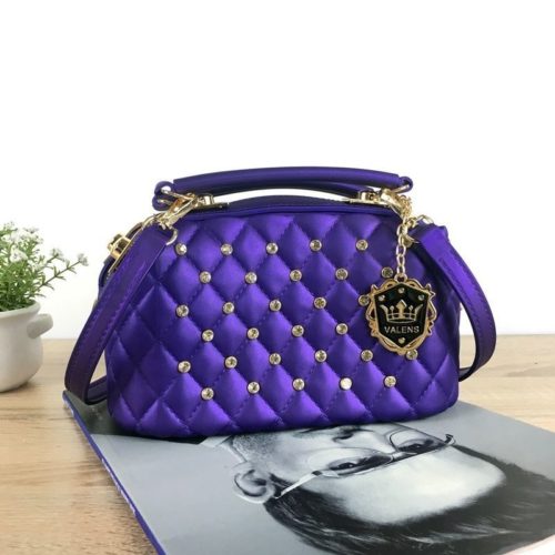 JTF4023-purple Tas Doctor Bag VALENS Wanita Cantik Import