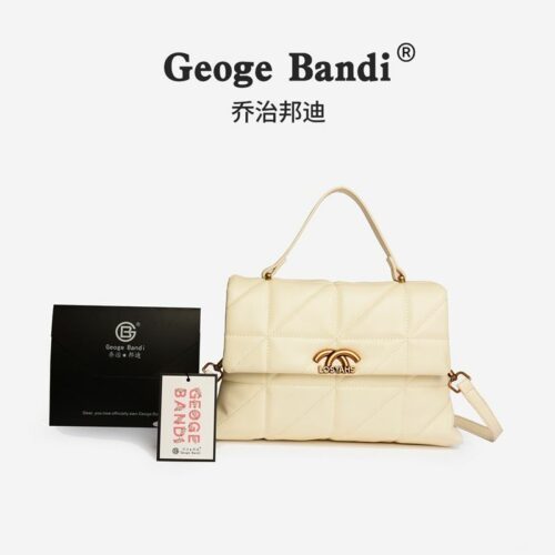 JTF5007-beige Tas Selempang Geoge Bandi Bersertifikat + Kartu