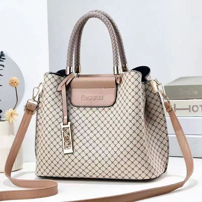 JTF5166-beige Tas Handbag Selempang Wanita Elegan Import