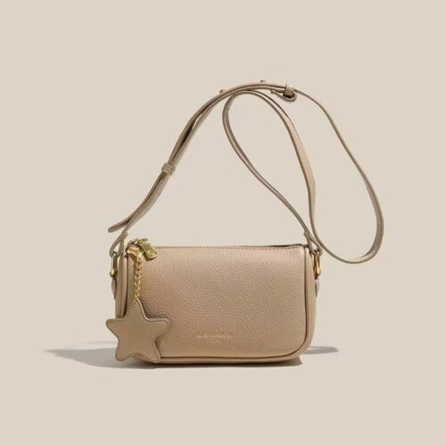 JTF5614-khaki Tas Selempang Wanita Cantik Import Terbaru