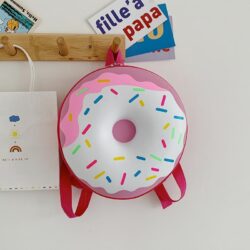 JTF581-pink Tas Ransel Donut Anak Imut Import Terbaru
