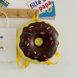 JTF581-yellow Tas Ransel Donut Anak Imut Import Terbaru