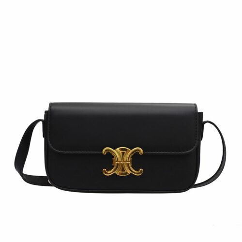 JTF5821-black Tas Selempang Fashion Import Wanita Cantik JTF5821-black Tas Selempang Fashion Import Wanita Cantik