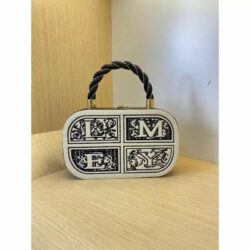 JTF6001-blackwhite Tas Handbag Fashion Import Wanita Cantik