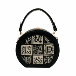 JTF6013-black Tas Handbag Selempang Wanita Elegan Import Terbaru