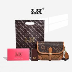 JTF608-brown Tas Selempang LK Import Fashion Wanita
