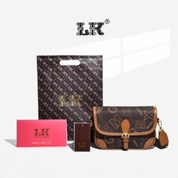 JTF608-coffee Tas Selempang LK Import Fashion Wanita
