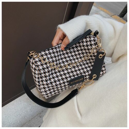 JTF6107-black Tas Selempang Fashion Import Wanita Cantik