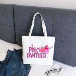 JTF6600-pinkpanther Tas Tote Bag Wanita Modis Terbaru
