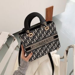 JTF668-black Tas Handbag Wanita Elegan Import Terbaru