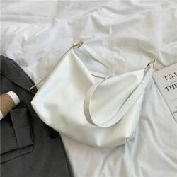 JTF7006-white Tas Selempang Bahu Import Wanita Cantik Terbaru
