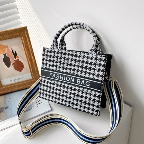 JTF7013-black Tas Handbag Selempan Fashion Import Wanita