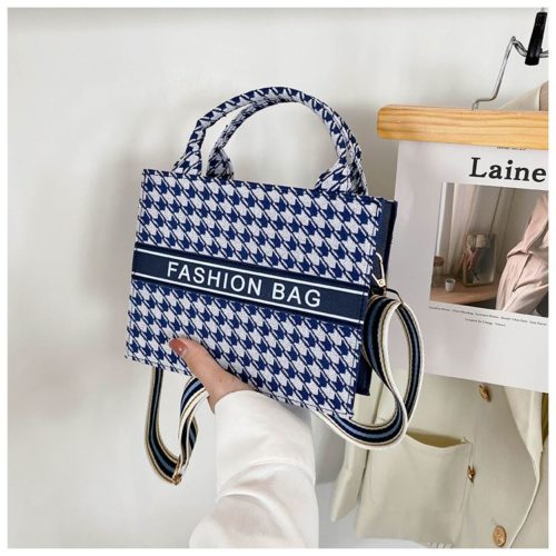 JTF7013-blue Tas Handbag Selempan Fashion Import Wanita