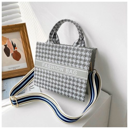 JTF7013-gray Tas Handbag Selempan Fashion Import Wanita