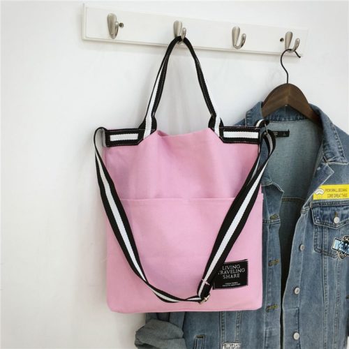 JTF7044-pink Tote Bag Wanita Stylish Kekinian Import