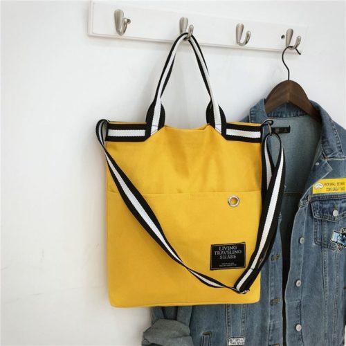 JTF7044-yellow Tote Bag Wanita Stylish Kekinian Import