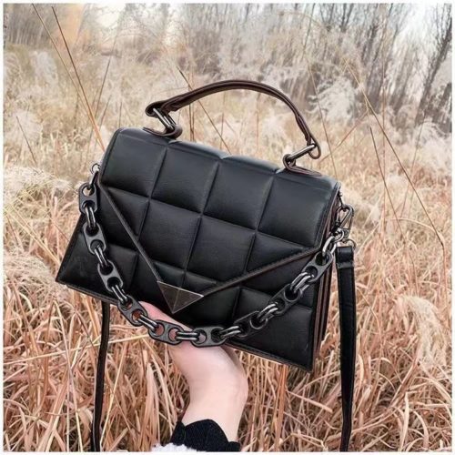 JTF71048-black Tas Handbag Elegan Wanita Cantik Import Terbaru