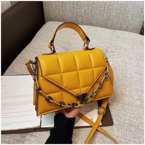JTF71048-yellow Tas Handbag Elegan Wanita Cantik Import Terbaru