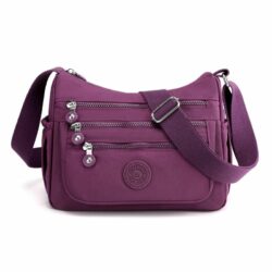 JTF7173-purple Tas Selempang Chibao Import Wanita Cantik Terbaru