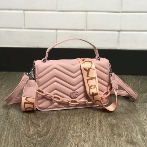 JTF7241-pink Tas Handbag Selempang Pesta Wanita Cantik Elegan