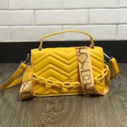 JTF7241-yellow Tas Handbag Selempang Pesta Wanita Cantik Elegan
