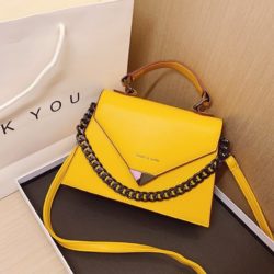 JTF7242-yellow Tas Handbag Selempang Wanita Cantik Elegan Import