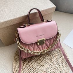 JTF7571-pink Tas Handbag Selempang Wanita Cantik Import