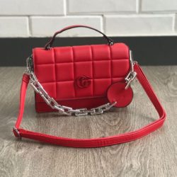 JTF77803-red Tas Handbag Selempang Wanita Cantik Terbaru