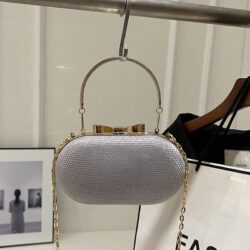 JTF8069-silver Tas Handbag Pesta Import Wanita Elegan Terbaru