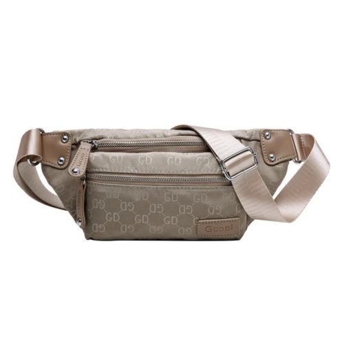 JTF81333-khaki Waist Bag GD Wanita Cantik Import Terbaru