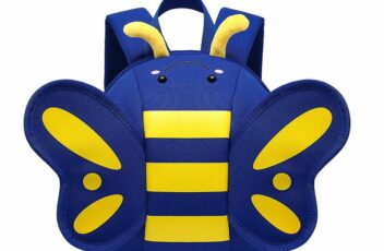 JTF817-blue Tas Ransel Bee Anak Sekolah Imut Import