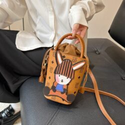 JTF8281-brown Tas Handbag Mini Sling Wanita Cantik Import