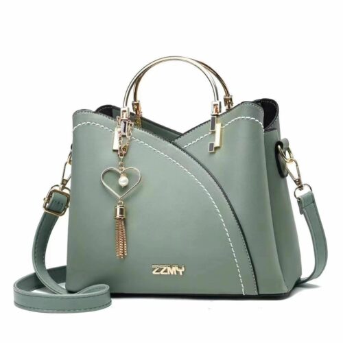 JTF8800-green Tas Handbag Selempang Wanita Cantik Import Terbaru