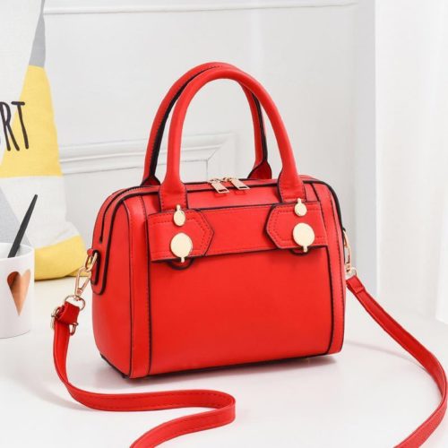 JTF8802-red Tas Handbag Selempang Import Wanita Elegan