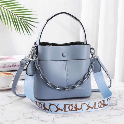 JTF88070-blue Tas Handbag Selempang Wanita Elegan Import