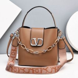 JTF88101-khaki Tas Handbag Selempang Wanita Cantik Import