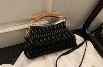 JTF8813-black Tas Handbag Selempang Wanita Elegan Import
