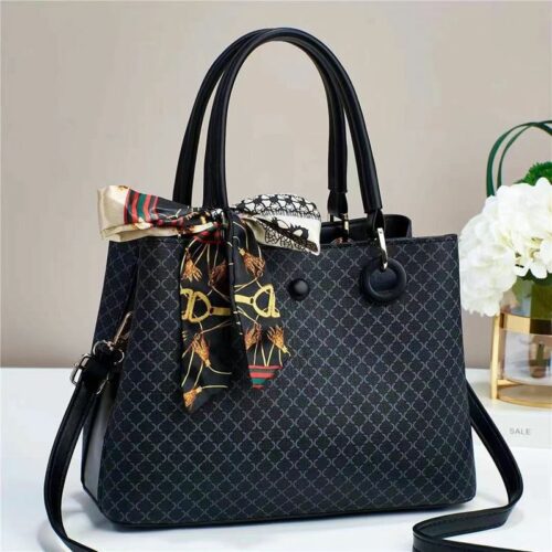 JTF8869-black Tas Handbag Import Wanita Cantik Fashion Terbaru