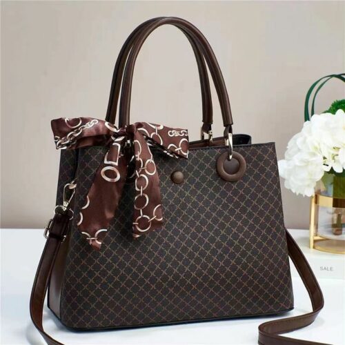 JTF8869-coffee Tas Handbag Import Wanita Cantik Fashion Terbaru