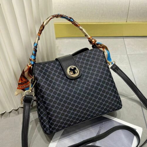 JTF8883-black Tas Handbag Fashion Import Selempang Wanita Terbaru