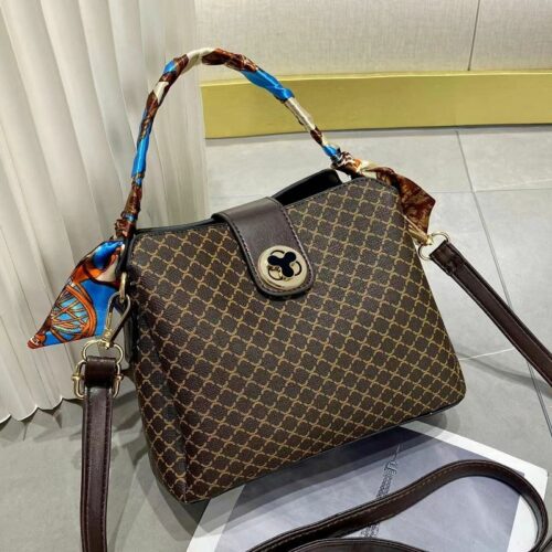 JTF8883-coffee Tas Handbag Fashion Import Selempang Wanita Terbaru