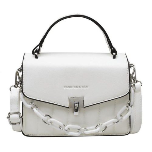 JTF8885-white Tas Handbag Selempang Wanita Elegan Import Cantik